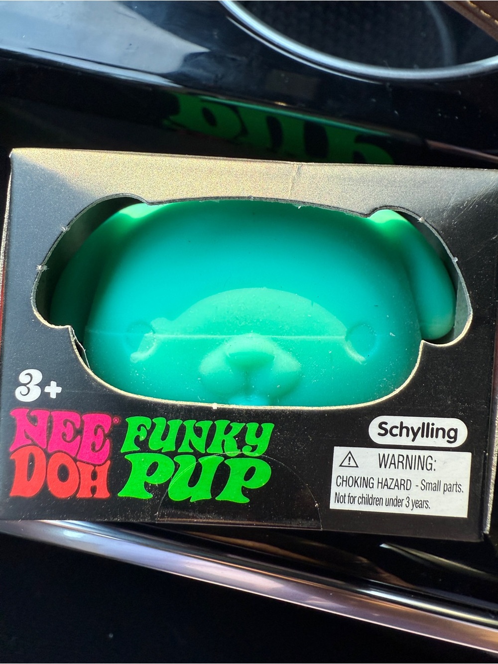 Nee-Doh Funky Pup Teal color